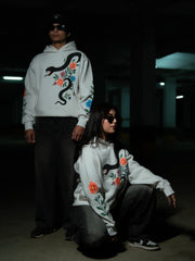 BE WHITE – VENOM HOODIE