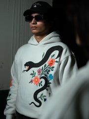 BE WHITE – VENOM HOODIE