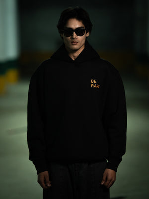 BE RARE – BLACK EDITION HOODIE